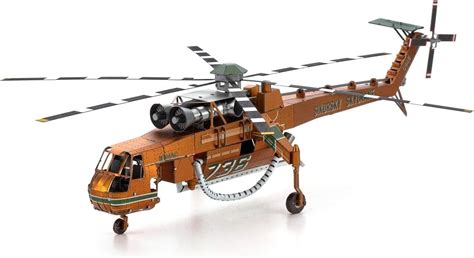 Buy Metal Earth Fascinations Premium Series S-64 Skycrane 3D Metal ...