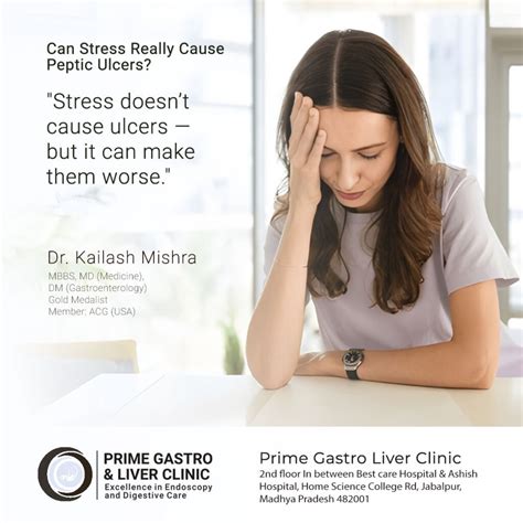 Can Stress Really Cause Peptic Ulcers? Myths vs Facts Explained