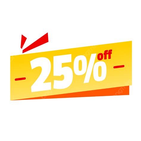 Discount For 25 Off, Sale, Discount, Promotion PNG Transparent Clipart ...