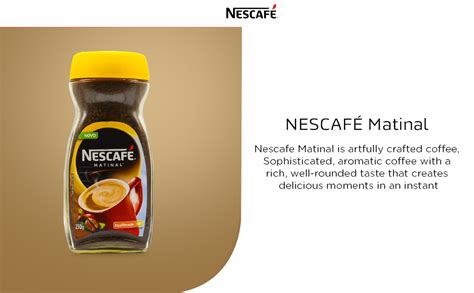 Nescafé Matinal Bottle Coffee, 230 Gram : Amazon.in: Grocery & Gourmet ...