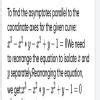 find the asymptotes parallel to the coordinate axes for the curve x * y ...