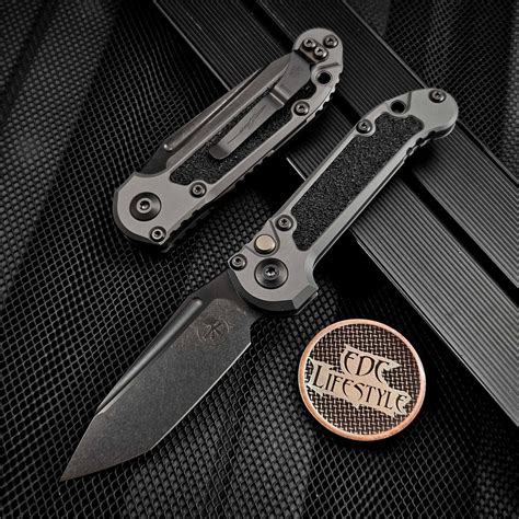 Microtech LUDT Gen III 1136-1DLCTNCS Natural Clear DLC Standard