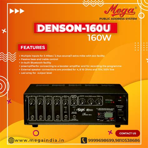 Denson -160U High power mixer Amplifier