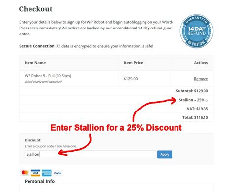 Image result for WP Robot Discount Code