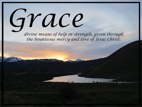 What does it mean to give someone grace - erused