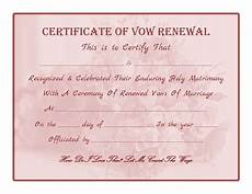 Fill In The Blank Vows Template by Free Printable Vow Renewal Certificate Renewal Wedding Fill In The Blank Vows Template