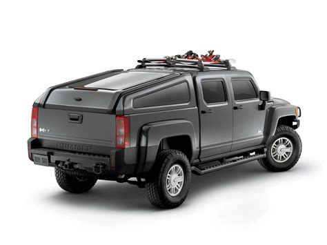 2009 Hummer H3T – Exterior 001 – Accessories – Bed Cap – Ski Roof Rack | GM Authority