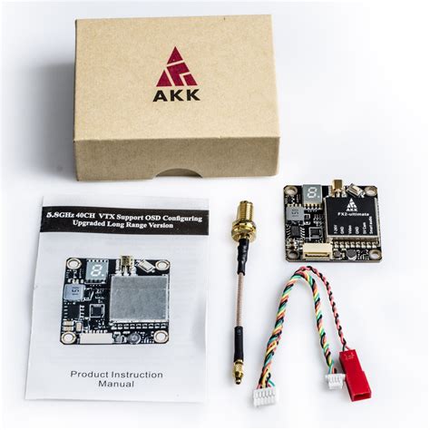 Buy AKK FX2-ultimate 5.8GHz 40CH 25mW/200mW/600mW/1000mW VTX with MMCX ...