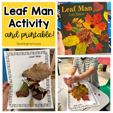 Leaf Man Activity - Teaching Mama