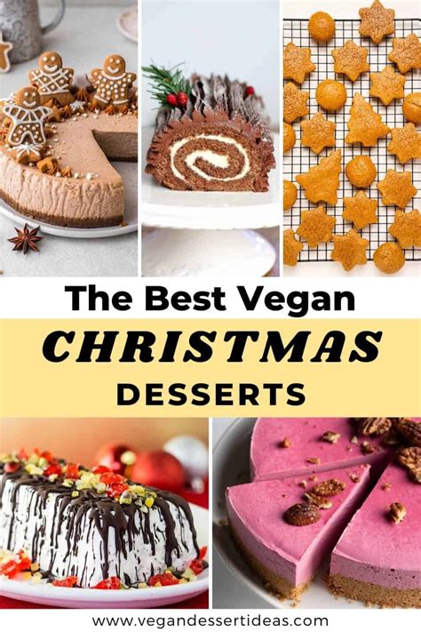 The Best Vegan Christmas Desserts: 21+ Festive Ideas! - Vegan Dessert Ideas