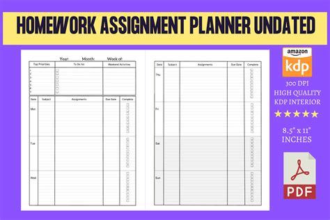 Assignment Planner Notebook 的图像结果