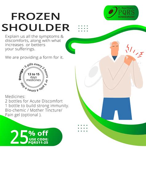FROZEN SHOULDER – PQRS Homoeopathy
