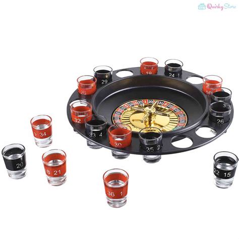 Drinking Roulette Set ( 16 Shot Glasses ) – QuirkyStore.in