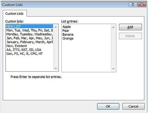 VBA Custom Sort 的图像结果