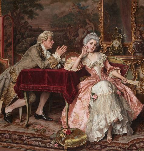 The Proposition By Arturo Ricci Rococo Art Baroque Fa - vrogue.co