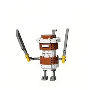 Italian Brainrot Toys, Tung Tung Tung Sahur Building Blocks Toy for ...