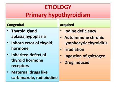 Hypothyroidism in children | PPTX