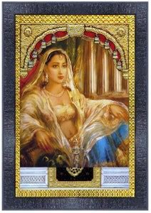 pnf Rajasthani miniature painting art Wood Photo Frames with Acrylic ...