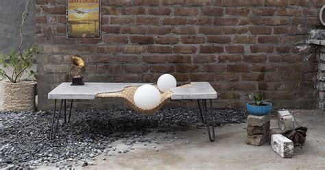 Order Modern Design Rattan-Concrete Decor From Vakr | LBB