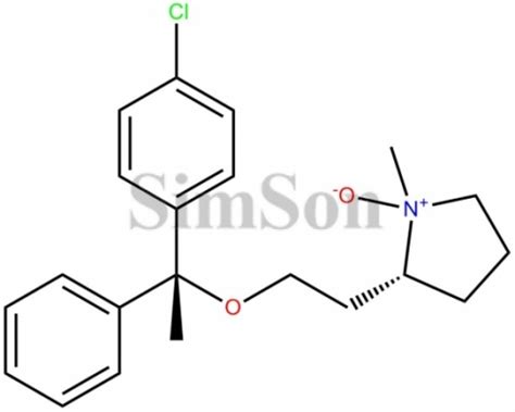 Clemastine EP Impurity A | CAS No- 108825-05-4 | Simson Pharma Limited