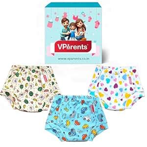 VParents Padded Underwear for Babies and Toddlers with 3 Layers of ...