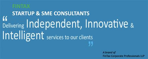 Startup Business Advisory Services in Keshav Puram - Delhi | FinTax ...