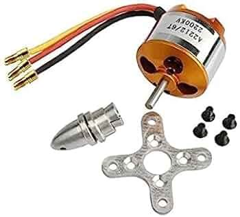 2200KV Brushless Motor - BLDC Motor A2212 Brushless Motor 2200KV ...