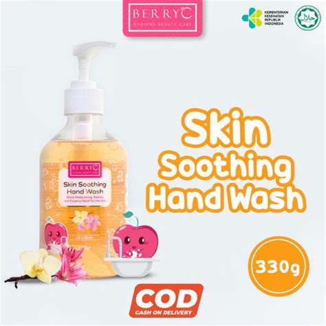 Jual BerryC Berry C Skin Soothing Handwash Sabun Cuci Tangan Kulit ...