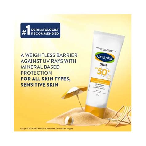 Buy Cetaphil Sun SPF 50 Light Gel 50 ml - Cureka