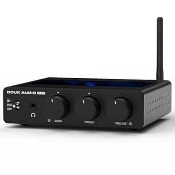 Douk Audio A5 PRO Bluetooth Mini Hi-Fi Amplifier, 2-Channel Class D ...