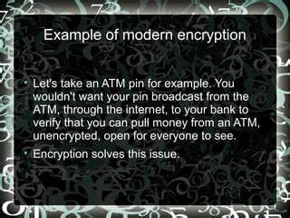 Simple Examples of Encryption 的图像结果