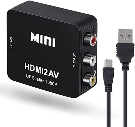 Buy atdaraz HDMI to AV Converter,1080P to RCA Composite Video Audio ...