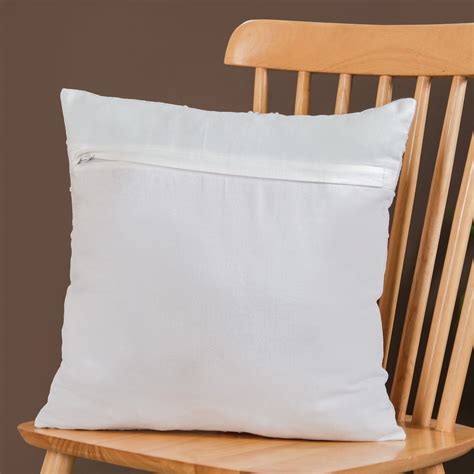 Embroidered Soft Floral Cushion Cover 16x16 Inch Online - Premium ...