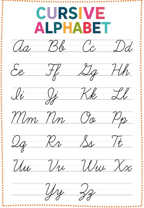 Image result for ABC Cursive
