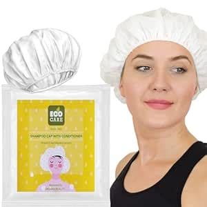 Buy LADY HAWK 1 Pack Eco Care Easy Bath Shampoo Cap for Comfortable and ...