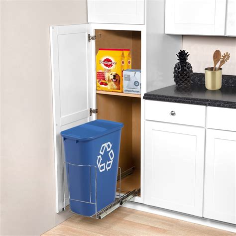 Richards Homewares, Pull Out Trash Can Under Cabinet, Heavy Duty ...