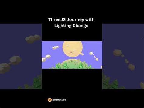 ThreeJS Journey with Lighting Change | Demo Coding