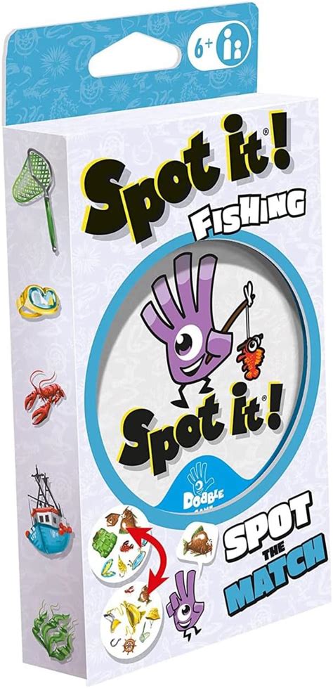 Asmodee Spot It! Fishing Eco-Blister - Eco-Friendly India | Ubuy