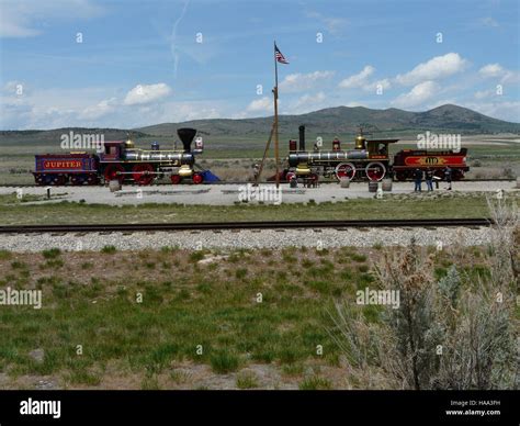 The Golden Spike National Historic Site, located in north-central Utah ...