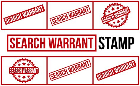 Search Warrant Stamp Graphic by Mahmudul-Hassan · Creative Fabrica