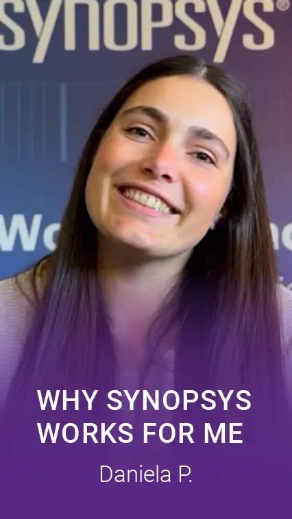 Working at Synopsys