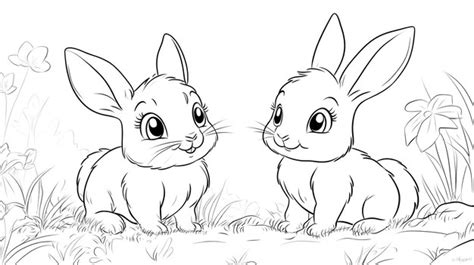 Image result for Drawing Rabbits Using Number 2