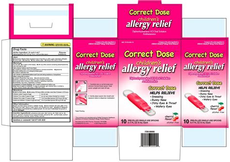 Children's Allergy Relief Dosage By Weight at Carlos Pratt blog