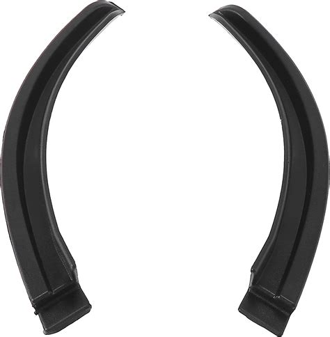 Buy X AUTOHAUX 1Pair Car Roof Hardtop Rain Diverters ABS Water Gutter ...