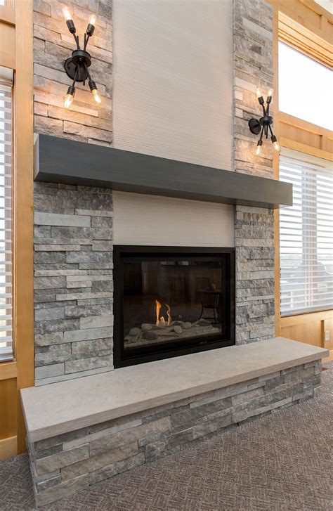 Fireplace Mantels With Stacked Stone - Fireplace Guide by Linda