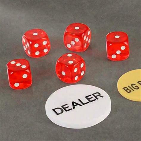 16mm Dadi da gioco trasparenti a 6 facce, di colore casuale, con angoli ...