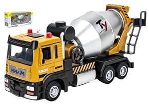 Magicwand 1:32 Scale Die-Cast RMC Truck with Openable Doors & Pull Back ...