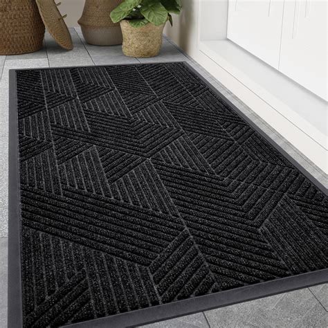 Amazon.com: Smiry Front Door Mat Outside Entrance, Heavy Duty Sturdy ...