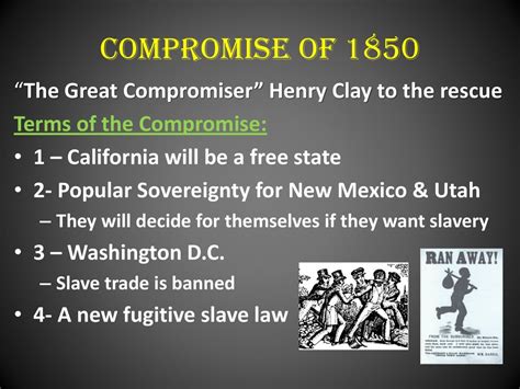 What was the Compromise of 1850? - ppt download