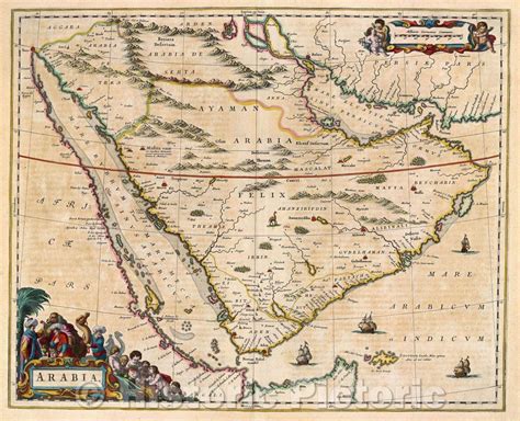 Arabia On Ancient World Map